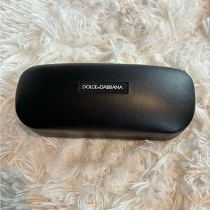 Dolce & Gabbana Elegant Black Eyewear Case